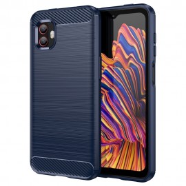 Armor Brushed TPU Back Cover - Samsung Galaxy Xcover 6 Pro Hoesje - Blauw