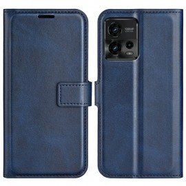 Coverup Deluxe Book Case - Motorola Moto G72 Hoesje - Blauw