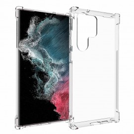 Coverup TPU Back Cover met AirBag Corners - Samsung Galaxy S23 Ultra Hoesje - Transparant