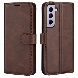 Coverup Deluxe Book Case - Samsung Galaxy S23 Hoesje - Donkerbruin