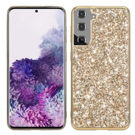 Sparkle TPU Back Cover - Samsung Galaxy S23 Hoesje - Goud