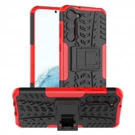 Rugged Kickstand Back Cover - Samsung Galaxy S23 Plus Hoesje - Rood