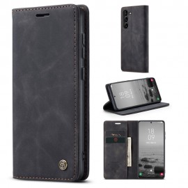 CaseMe 013 Book Case - Samsung Galaxy S23 Hoesje - Zwart