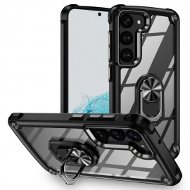 Coverup Ring Kickstand Back Cover - Samsung Galaxy S23 Hoesje - Zwart