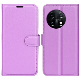 Book Case - OnePlus 11 5G Hoesje - Paars