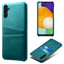 Coverup Dual Card Back Cover - Samsung Galaxy A54 Hoesje - Cyan