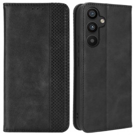 Coverup Vintage Book Case - Samsung Galaxy A34 Hoesje - Zwart