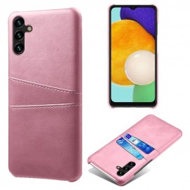 Dual Card Back Cover - Samsung Galaxy A34 Hoesje - Rose Gold