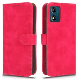 Book Case - Motorola Moto E13 Hoesje - Rood