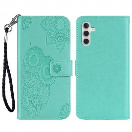 Coverup Uilen Book Case - Samsung Galaxy A14 Hoesje - Groen