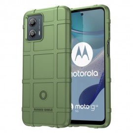 Rugged Shield TPU Back Cover - Motorola Moto G53 Hoesje - Groen