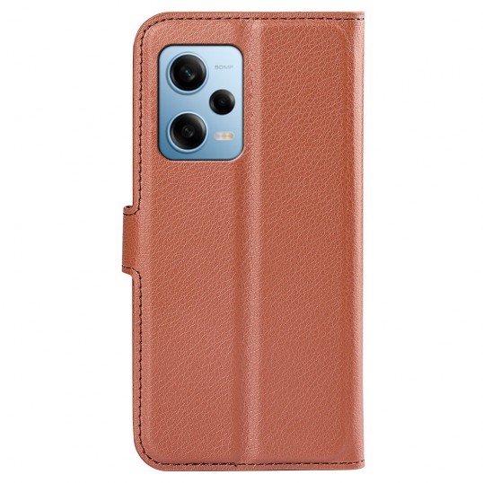 Coverup Book Case - Xiaomi Redmi Note 12 Pro 5G / Poco X5 Pro Hoesje - Bruin