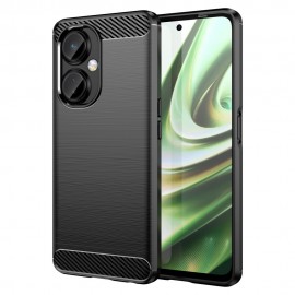 Armor Brushed TPU Back Cover - OnePlus Nord CE 3 Lite 5G Hoesje - Zwart