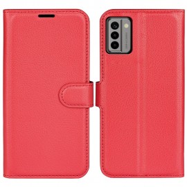 Coverup Book Case - Nokia G22 Hoesje - Rood