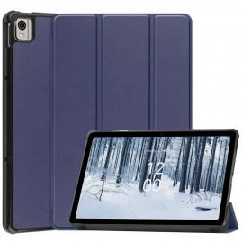 Tri-Fold Book Case - Nokia T21 Hoesje - Blauw