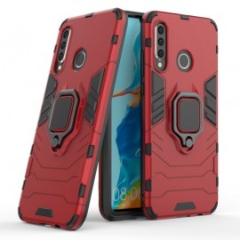 Coverup Ring Kickstand Back Cover - Huawei P30 Lite Hoesje - Rood