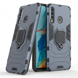 Coverup Ring Kickstand Back Cover - Huawei P30 Lite Hoesje - Blauw