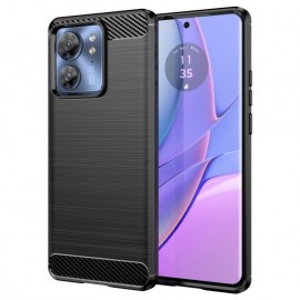 Coverup Armor Brushed TPU Back Cover - Motorola Edge 40 Hoesje - Zwart