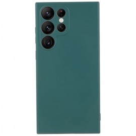Coverup Colour TPU Back Cover - Samsung Galaxy S23 Ultra Hoesje - Donkergroen