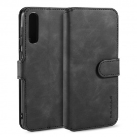 DG.MING Luxe Book Case - Samsung Galaxy S9 Hoesje - Zwart