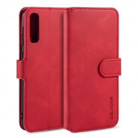 DG.MING Luxe Book Case - Samsung Galaxy A10 Hoesje - Rood