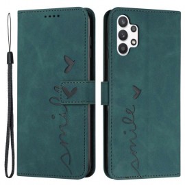Coverup Smile Book Case - Samsung Galaxy A32 5G Hoesje - Groen