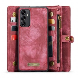 CaseMe 008 2-in-1 Book Case & Back Cover met Portemonnee - Samsung Galaxy A34 Hoesje - Roze