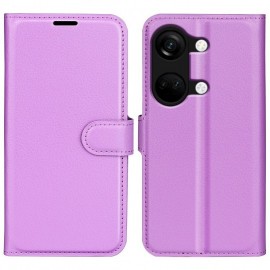 Coverup Book Case - OnePlus Nord 3 Hoesje - Paars