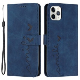 Coverup Smile Book Case - iPhone 15 Pro Max Hoesje - Blauw