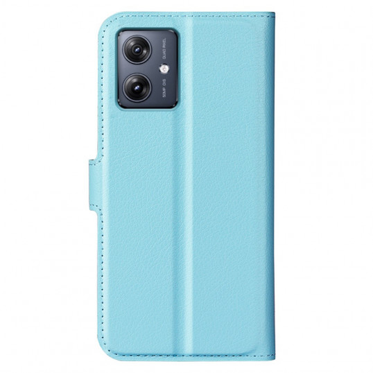 Coverup Book Case - Motorola Moto G54 Hoesje - Lichtblauw