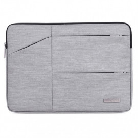 Canvas Artisan Laptopsleeve 15 inch - Laptophoes - Grijs