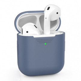 Coverup Siliconen Case - AirPods 1 & 2 Hoesje - Blauw
