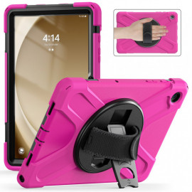Heavy Duty Case - Samsung Galaxy Tab A9 Plus Hoesje - Roze
