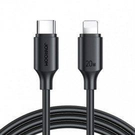 JOYROOM PD 20W Fast Charge iPhone Kabel - Lightning naar USB-C - 1 meter - Zwart