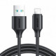 JOYROOM 2.4A Fast Charge iPhone Kabel - Lightning naar USB-A - 2 meter - Zwart