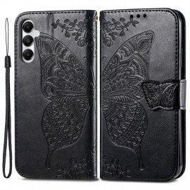 Coverup Vlinder Book Case - Samsung Galaxy A05s Hoesje - Zwart