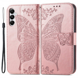 Coverup Vlinder Book Case - Samsung Galaxy A05s Hoesje - Rose Gold