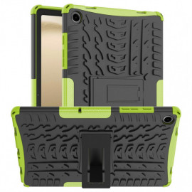 Rugged Kickstand Back Cover - Samsung Galaxy Tab A9 Plus Hoesje - Groen