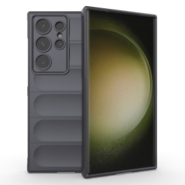 Coverup Hands-On Rugged Back Cover - Samsung Galaxy S24 Ultra Hoesje - Grijs