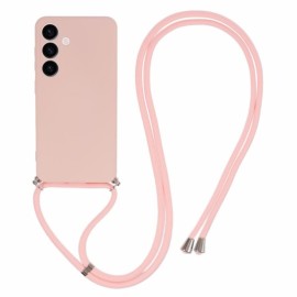 Coverup Colour TPU Back Cover met Koord - Samsung Galaxy S24 Plus Hoesje - Soft Amber
