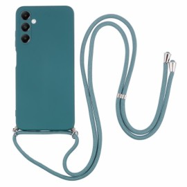 Coverup Colour TPU Back Cover met Koord - Samsung Galaxy A05s Hoesje - Everglade Green