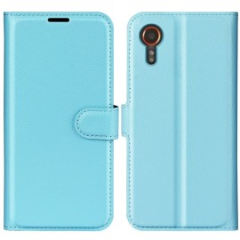 Coverup Book Case - Samsung Galaxy Xcover 7 Hoesje - Lichtblauw