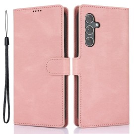 Coverup Book Case - Samsung Galaxy A55 Hoesje - Pink