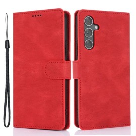 Coverup Book Case - Samsung Galaxy A55 Hoesje - Rood