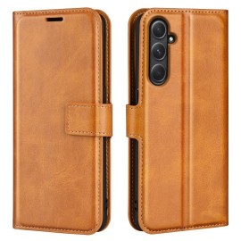 Coverup Deluxe Book Case - Samsung Galaxy A55 Hoesje - Bruin