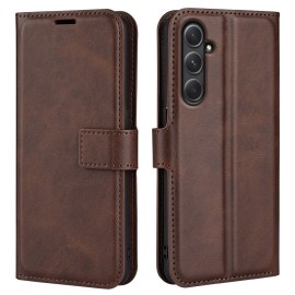 Coverup Deluxe Book Case - Samsung Galaxy A55 Hoesje - Donkerbruin