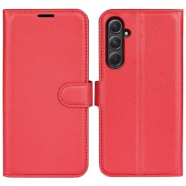 Coverup Book Case - Samsung Galaxy A55 Hoesje - Rood