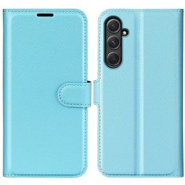 Coverup Book Case - Samsung Galaxy A55 Hoesje - Lichtblauw