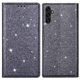 Coverup Glitter Book Case - Samsung Galaxy A55 Hoesje - Grijs