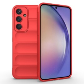 Coverup Hands-On Rugged Back Cover - Samsung Galaxy A55 Hoesje - Rood